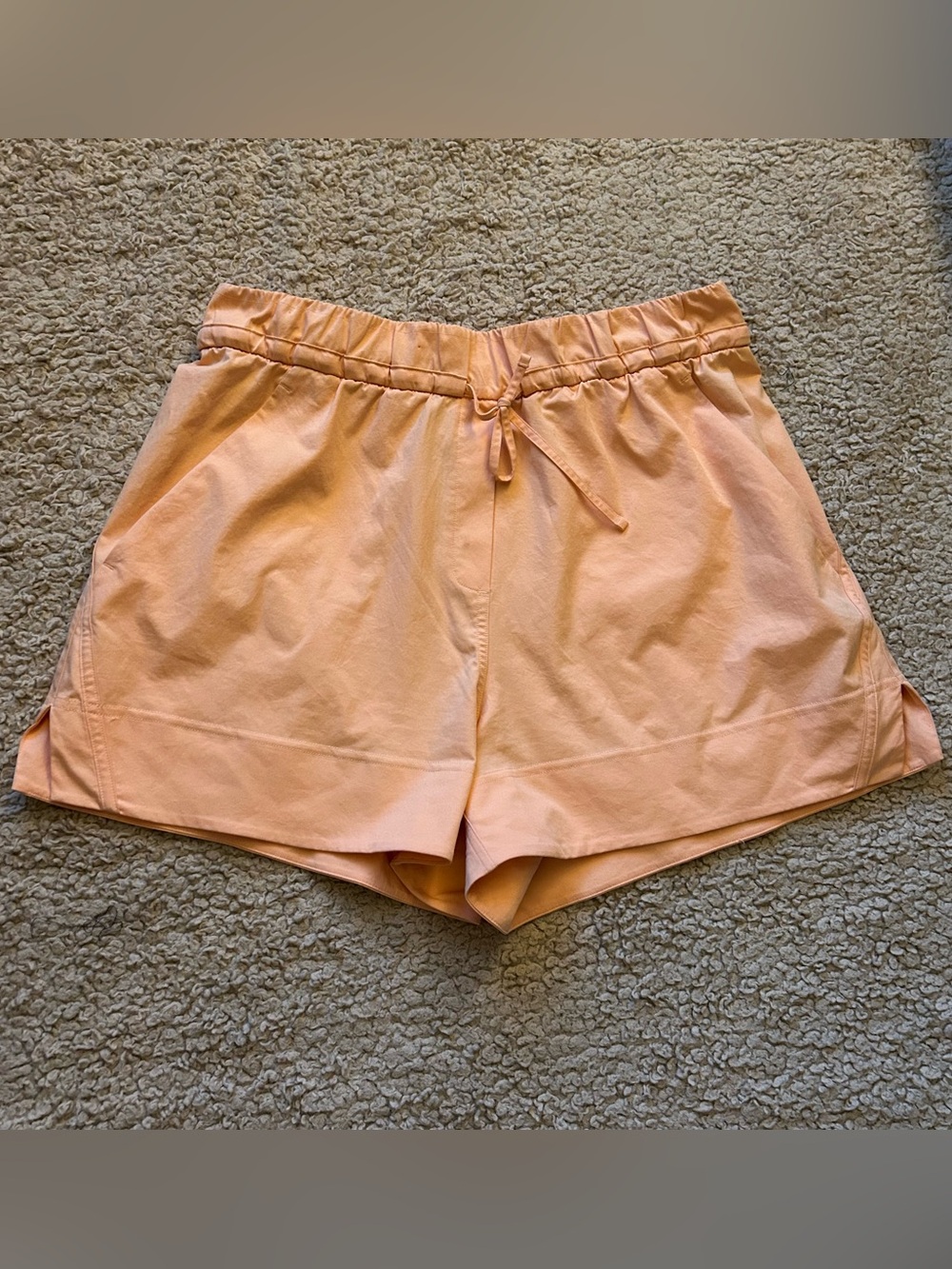 lululemon athletica Peach Drawstring Athletic Shorts